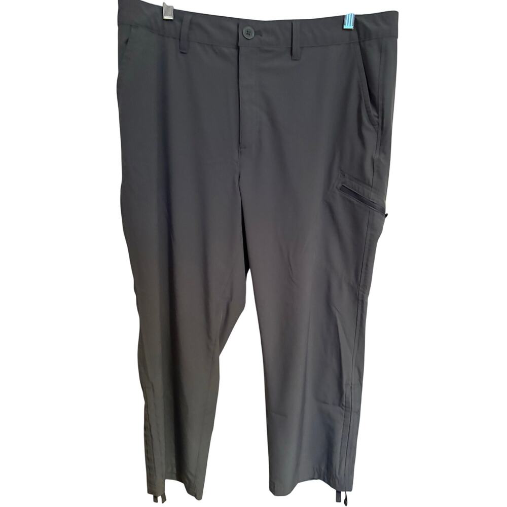 Eddie Bauer crop adjustable length hiking pants sz 14 women's